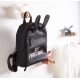 Childhome Rucksack My First Bag Schwarz CWKIDBBL