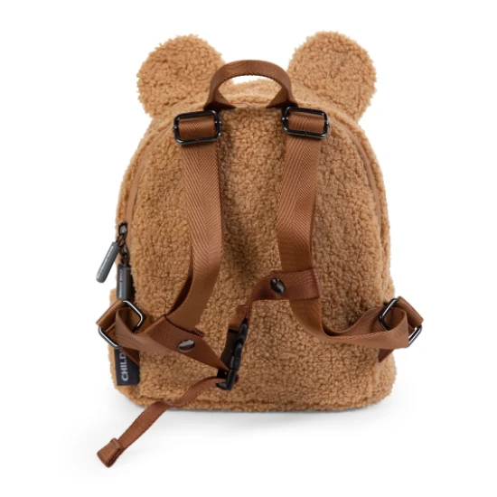 Rucksack My First Bag Braun Plüsch