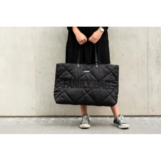 Reisetasche Family Bag Schwarz Puffered