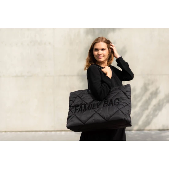 Reisetasche Family Bag Schwarz Puffered