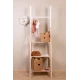 Spielzeugkorb Teddybär 30x30x30 cm