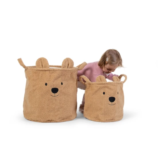 Spielzeugkorb Teddybär 40x40x40 cm