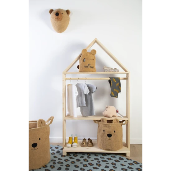 Spielzeugkorb Teddybär 40x40x40 cm