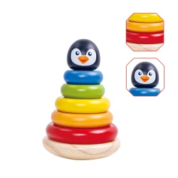 Stapelringe Pinguin - Lernspielzeug für Kinder