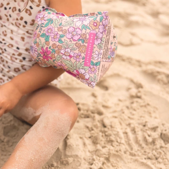 Armstulpen Blumen 2-6 Jahre