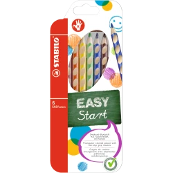 Dreieckige Buntstifte Für Rechtshänder 6 Stück